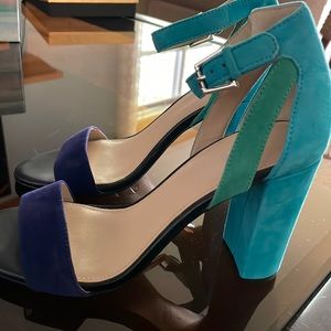 Brand New Color Block Sandals